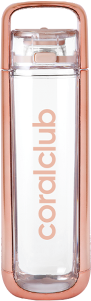 KOR One plastic bottle, Rose Gold