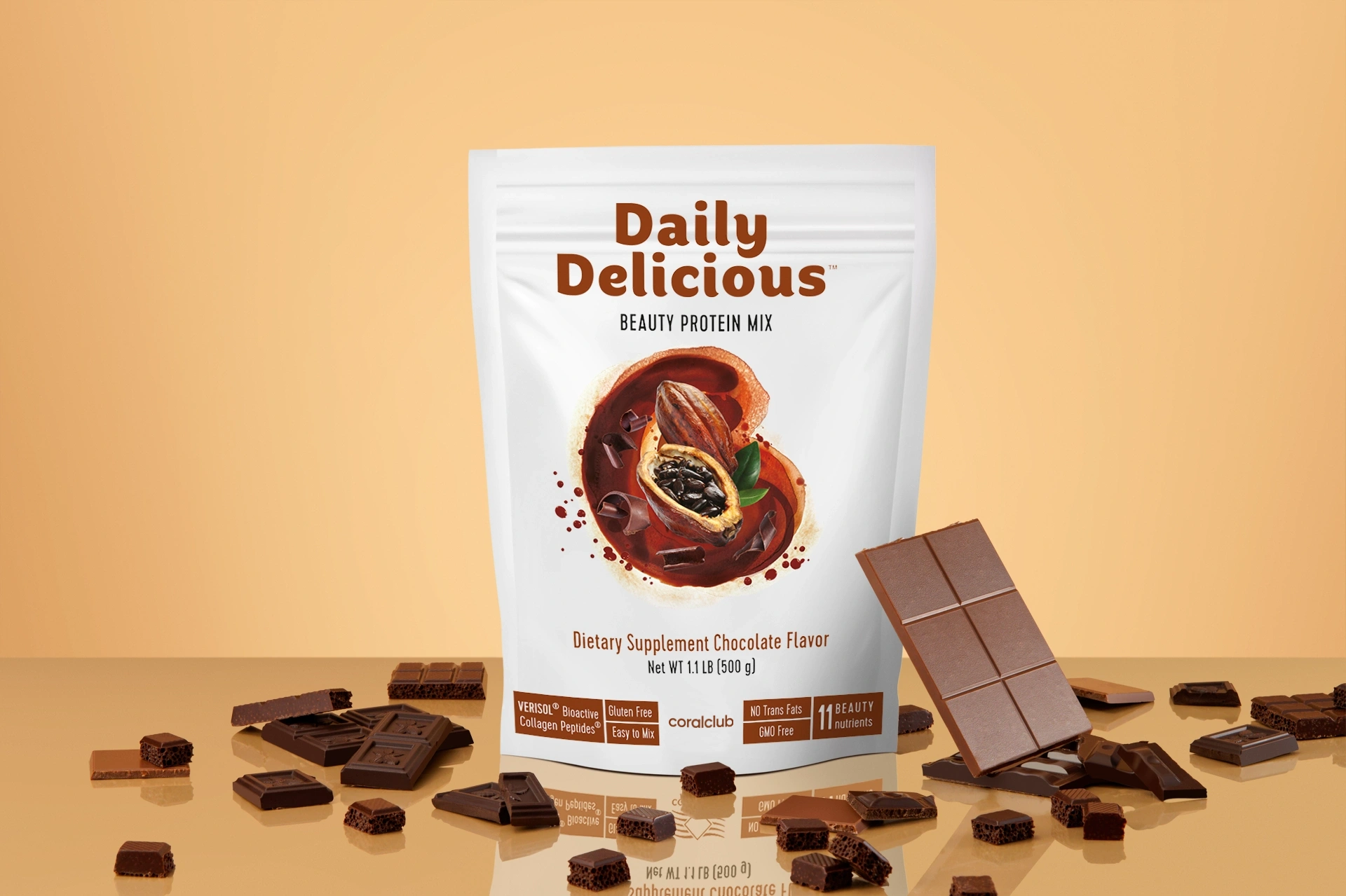 Daily Delicious Beauty Shake Chocolate